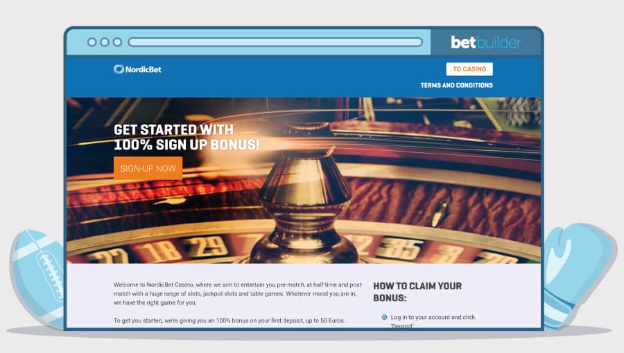 nordicbet bet builder sports betting and casino