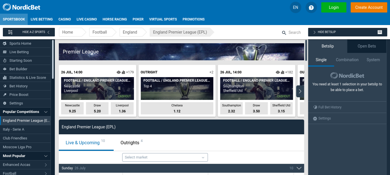 NordicBet Free Bet - Step by Step Tutorial 5 Sportsbook