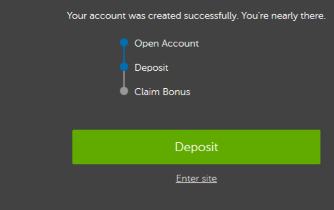 create an account